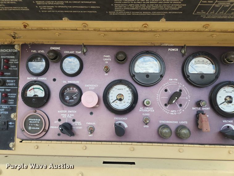 image for item EM7434 2003 Fermont Division MEP-804A generator