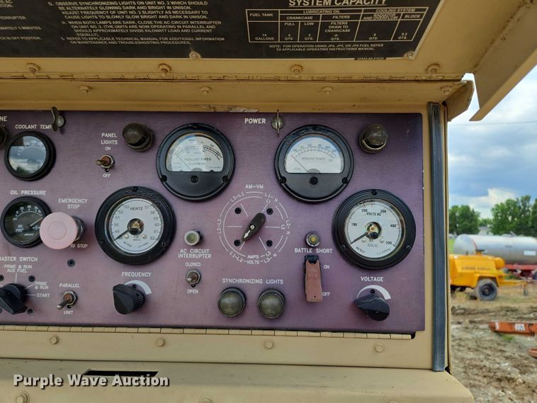 image for item EM7434 2003 Fermont Division MEP-804A generator