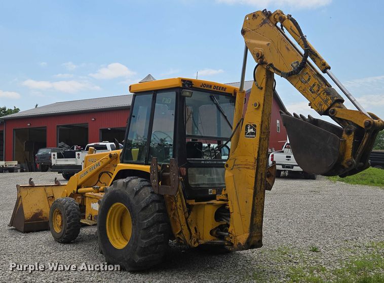 image for item EM7479 1991 John Deere 410D backhoe