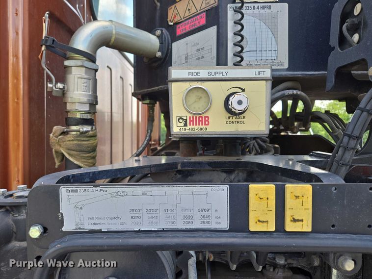 image for item EM7481 Hiab 335K-4 Hipro truck mounted crane