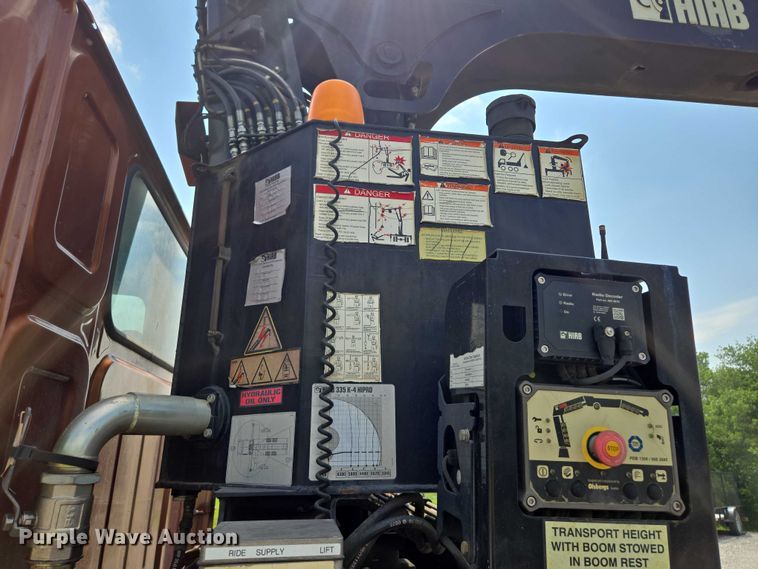 image for item EM7481 Hiab 335K-4 Hipro truck mounted crane