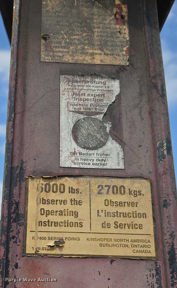 image for item EM7481 Hiab 335K-4 Hipro truck mounted crane