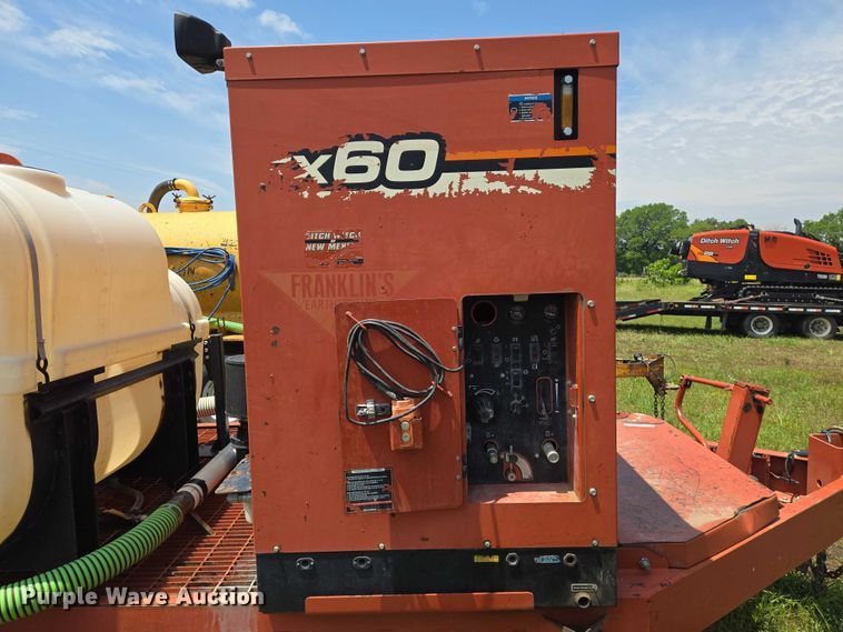 image for item EN8048 2010 Ditch Witch FX60 vacuum excavator