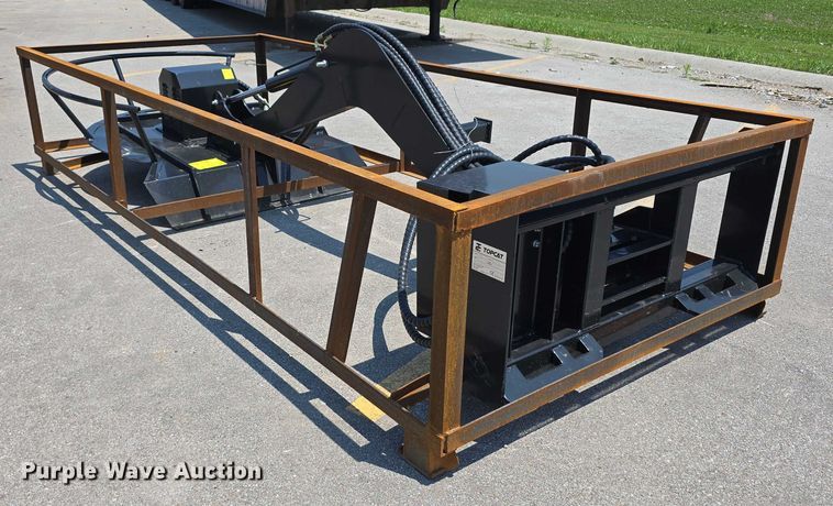 image for item EO1037 2025 TopCat BDRC skid steer boom rotary mower