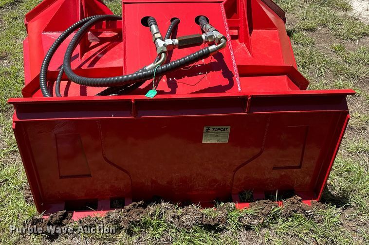 image for item EQ4874 2024 Topcat SSDFM69 skid steer mulcher