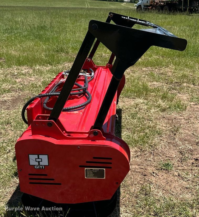 image for item EQ4885 2024 GIYI skid steer mulcher