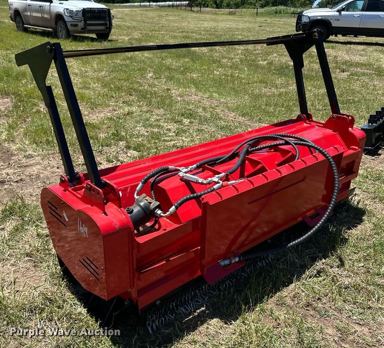 image for item EQ4885 2024 GIYI skid steer mulcher