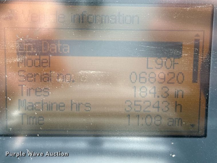 image for item EQ4913 2009 Volvo L90F wheel loader