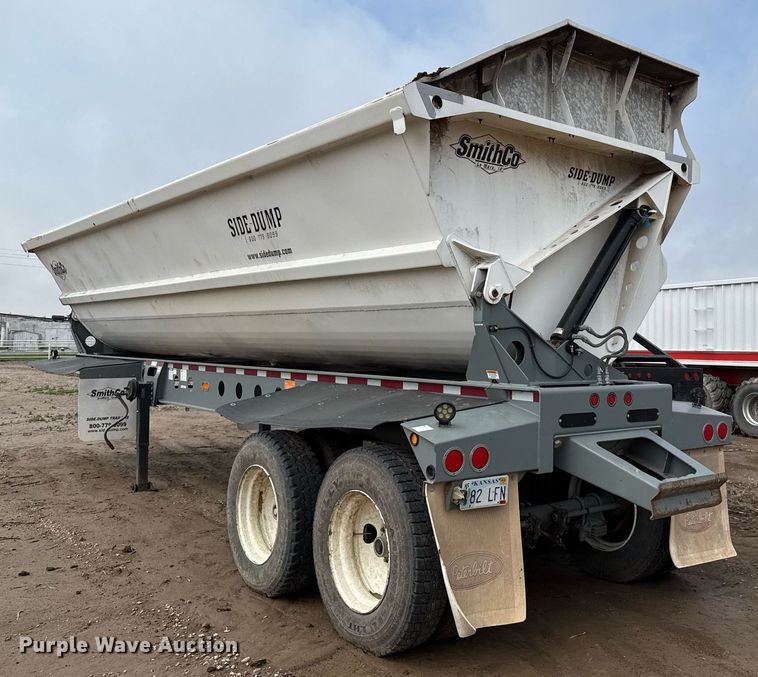 image for item EQ4938 2018 SmithCo SH2-32-29 side dump trailer