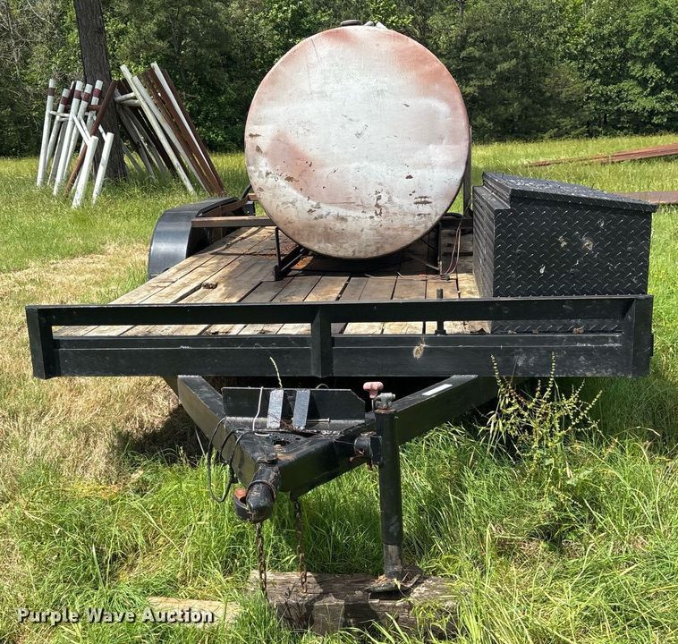 image for item ND9774 1999 Shop built utility trailer