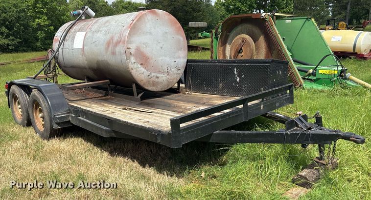 image for item ND9774 1999 Shop built utility trailer