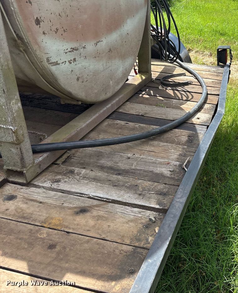 image for item ND9774 1999 Shop built utility trailer