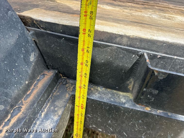 image for item ND9774 1999 Shop built utility trailer