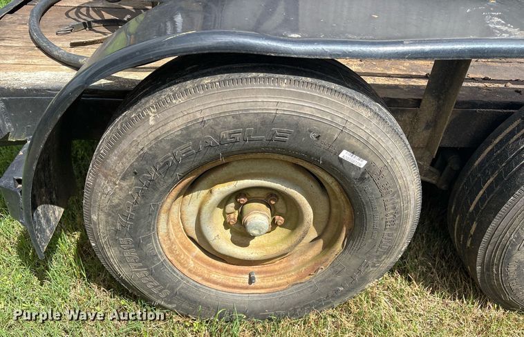 image for item ND9774 1999 Shop built utility trailer