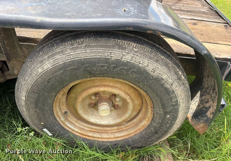 image for item ND9774 1999 Shop built utility trailer