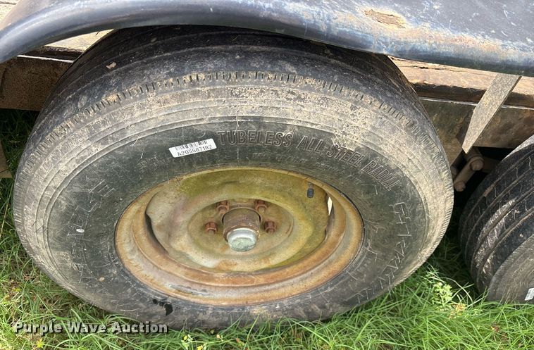 image for item ND9774 1999 Shop built utility trailer