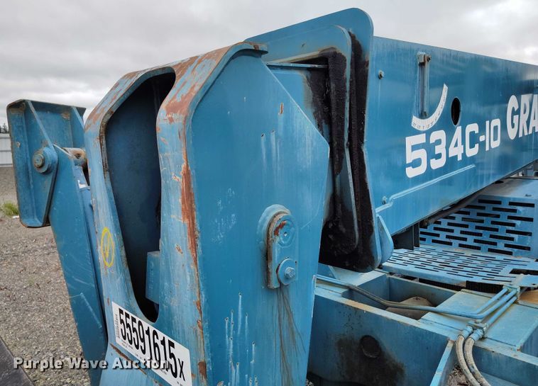 image for item YA0534 2000 Gradall 534C-10 telehandler