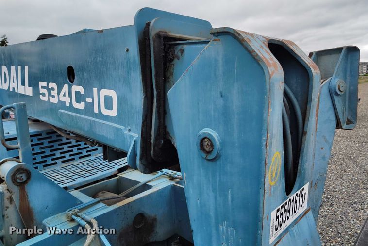 image for item YA0534 2000 Gradall 534C-10 telehandler