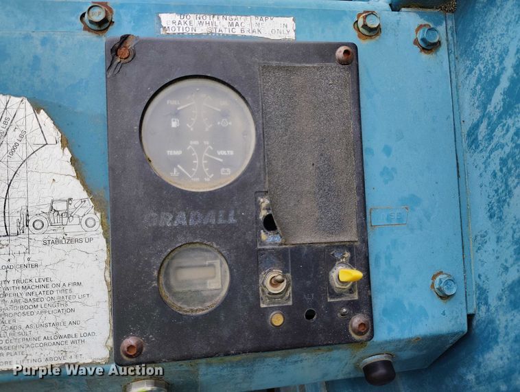 image for item YA0534 2000 Gradall 534C-10 telehandler