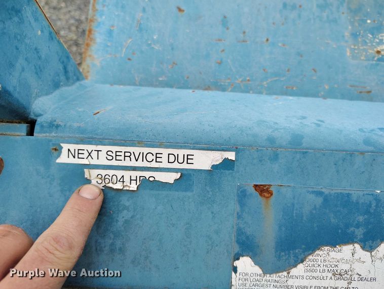 image for item YA0534 2000 Gradall 534C-10 telehandler