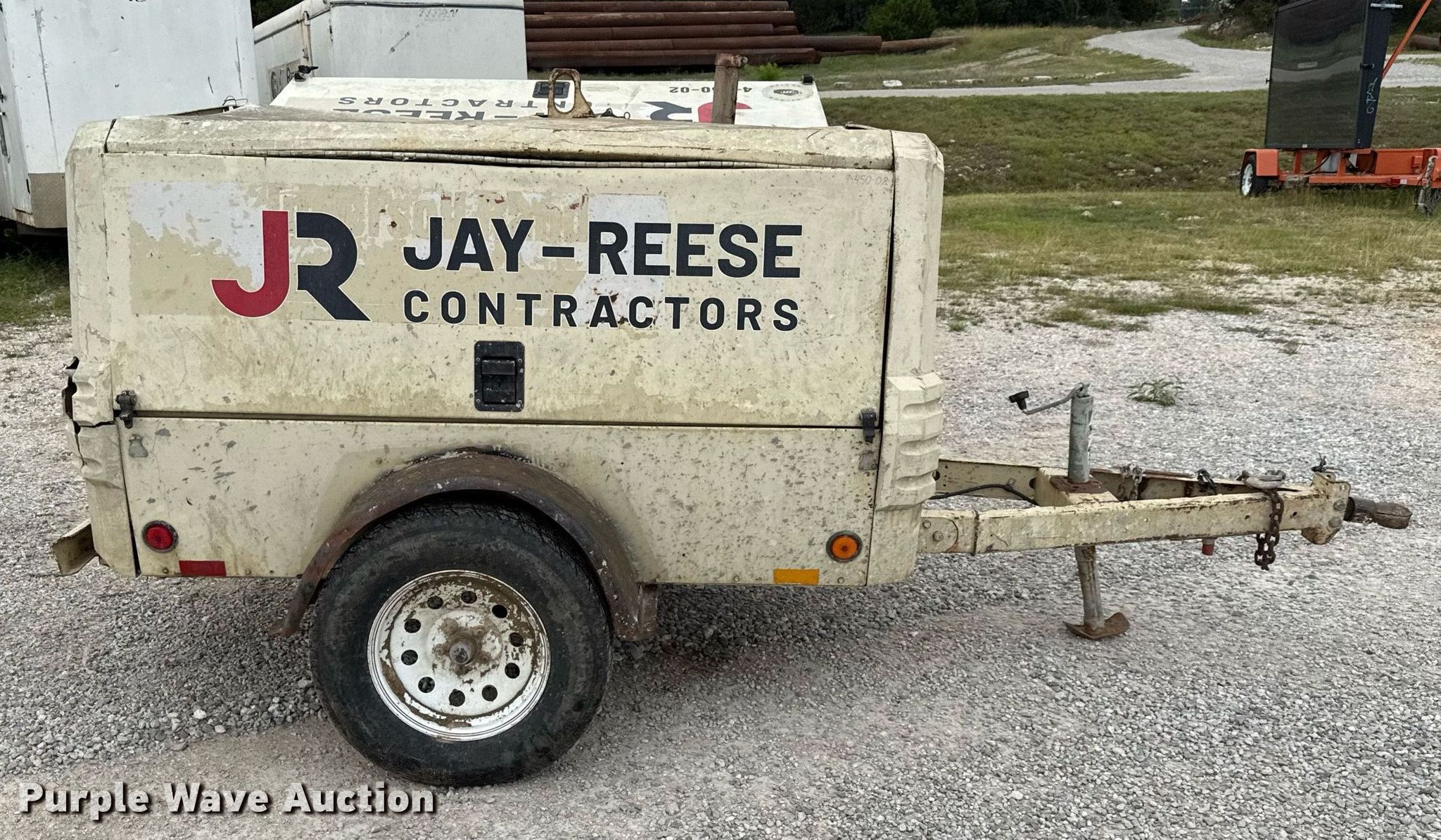 2002 Ingersoll-Rand P185 air compressor in Dripping Springs