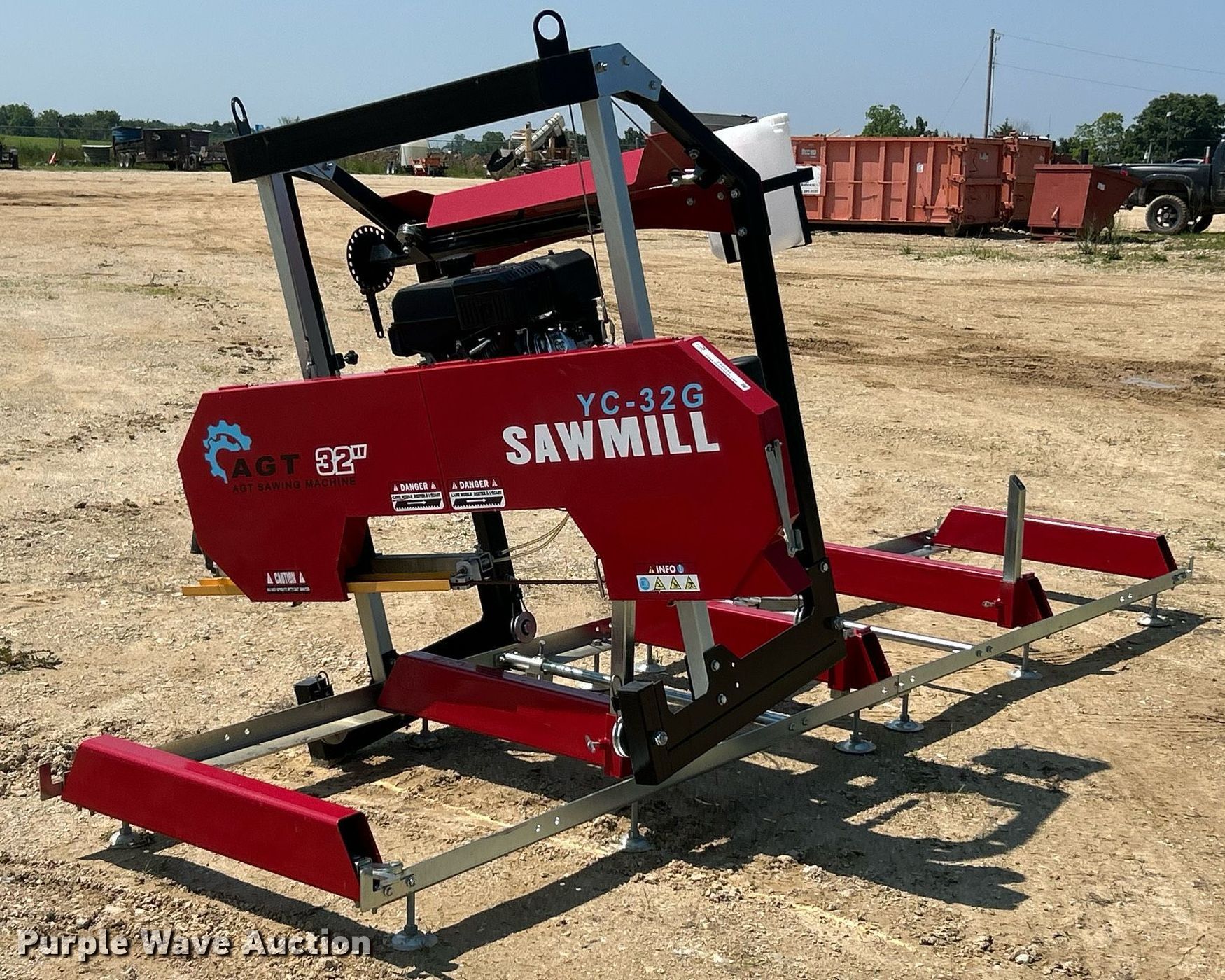 2024 AGT YC-32G sawmill in Jonesburg, MO | Item EK8203 for