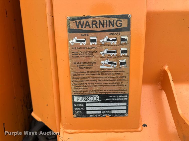 image for item DI9054 1991 International F-4900 dump truck