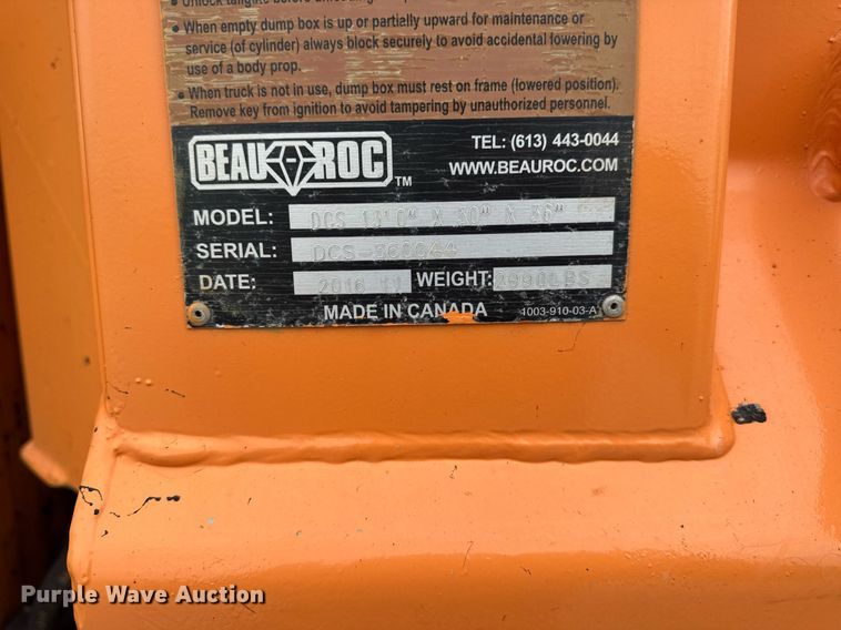 image for item DI9054 1991 International F-4900 dump truck