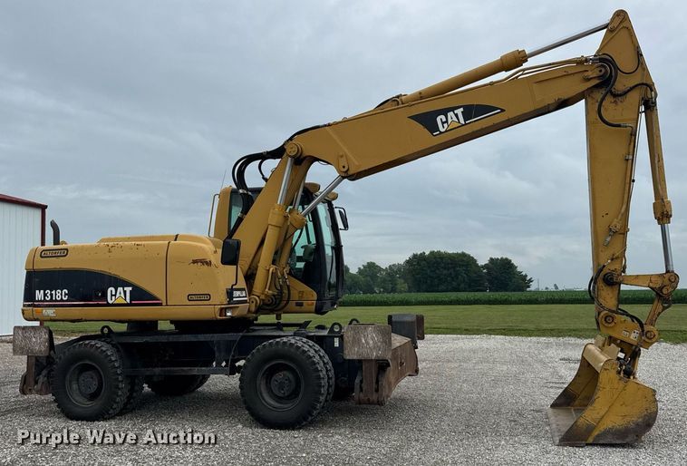 image for item DI9055 2005 Caterpillar M318C wheeled excavator