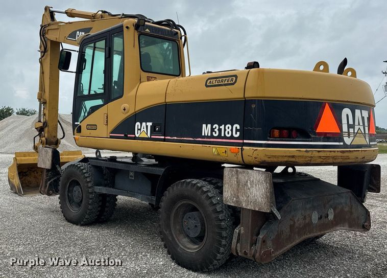 image for item DI9055 2005 Caterpillar M318C wheeled excavator
