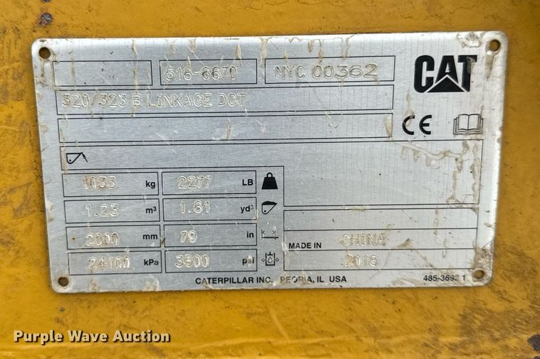 image for item DI9055 2005 Caterpillar M318C wheeled excavator