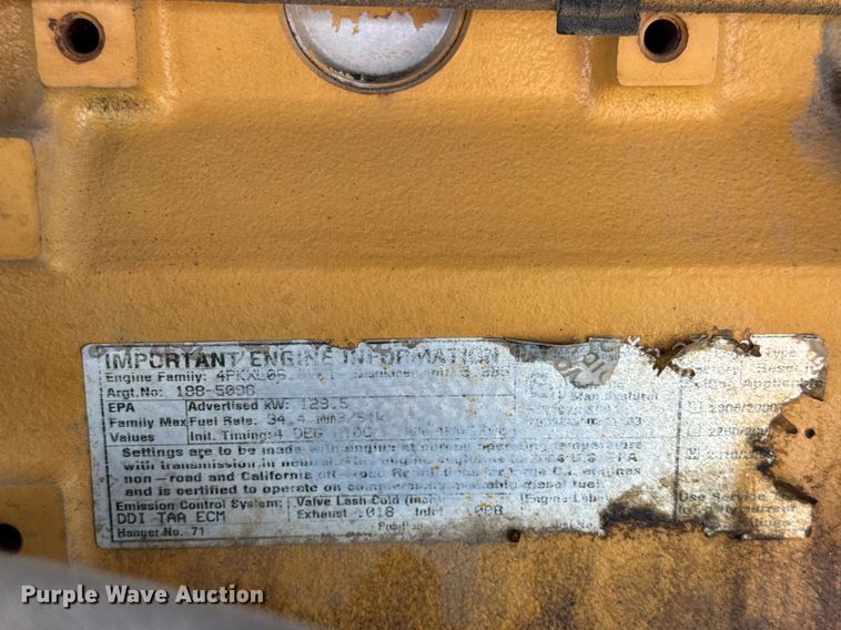 image for item DI9055 2005 Caterpillar M318C wheeled excavator