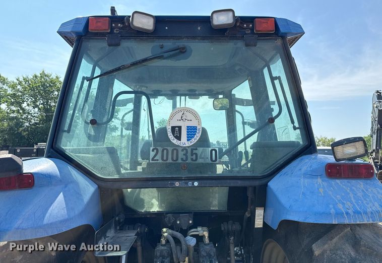 image for item DS3750 2003 New Holland TS100 MFWD tractor