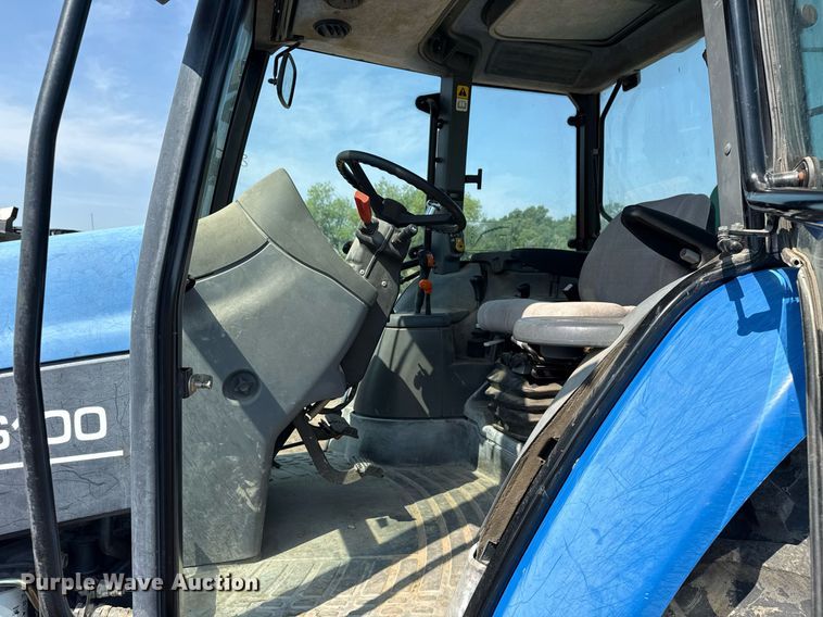 image for item DS3750 2003 New Holland TS100 MFWD tractor