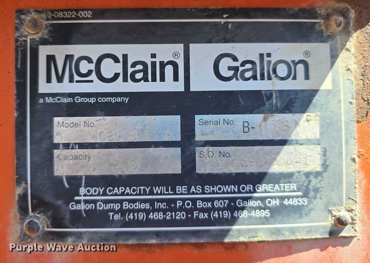 image for item DT6890 2000 Sterling L-Line dump truck