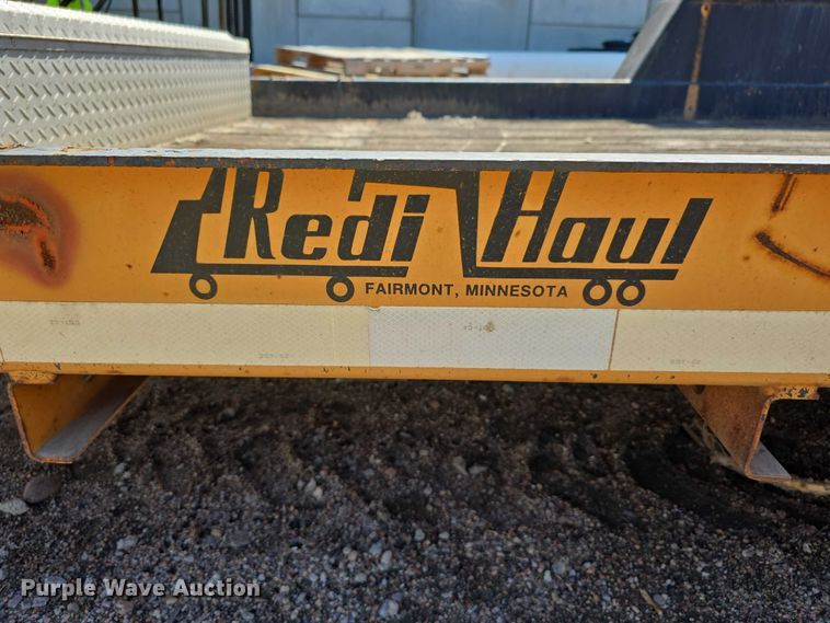 image for item DT6892 1994 Redi Haul Trailers FSL12 utility trailer