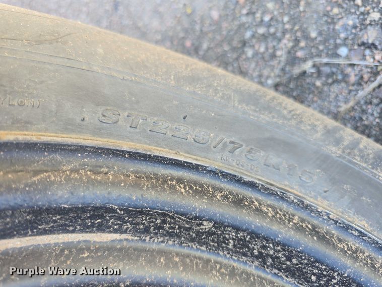 image for item DT6892 1994 Redi Haul Trailers FSL12 utility trailer