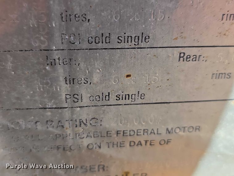 image for item DT6892 1994 Redi Haul Trailers FSL12 utility trailer