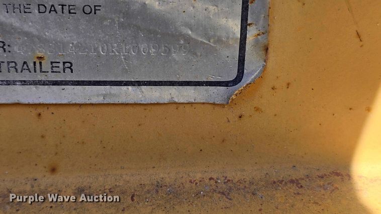 image for item DT6892 1994 Redi Haul Trailers FSL12 utility trailer