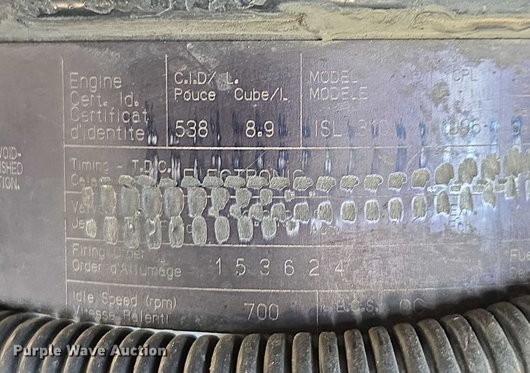 image for item DT6910 2008 American LaFrance Condor refuse truck