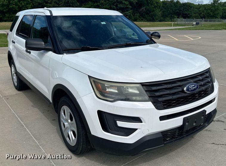 image for item DU7828 2017 Ford Explorer Police Interceptor SUV