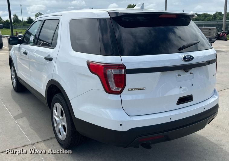 image for item DU7828 2017 Ford Explorer Police Interceptor SUV