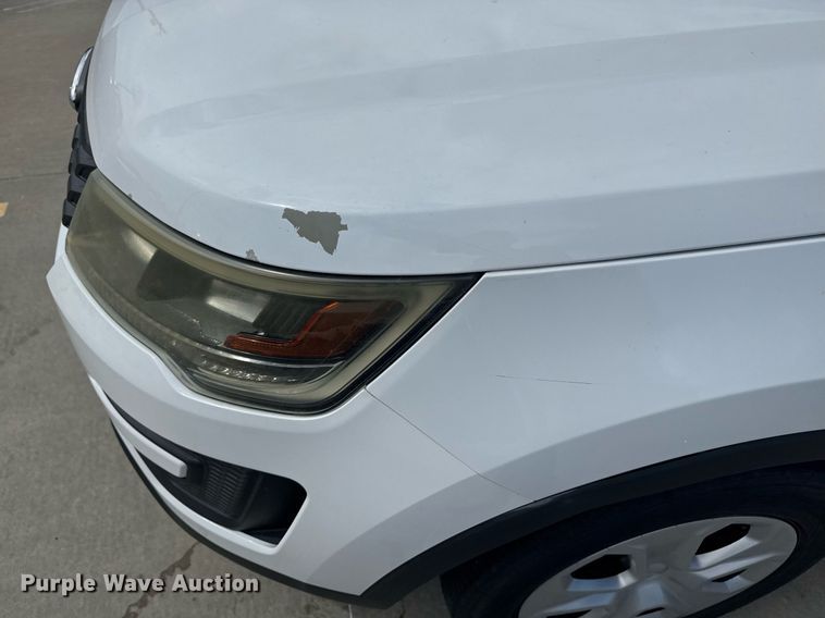 image for item DU7828 2017 Ford Explorer Police Interceptor SUV