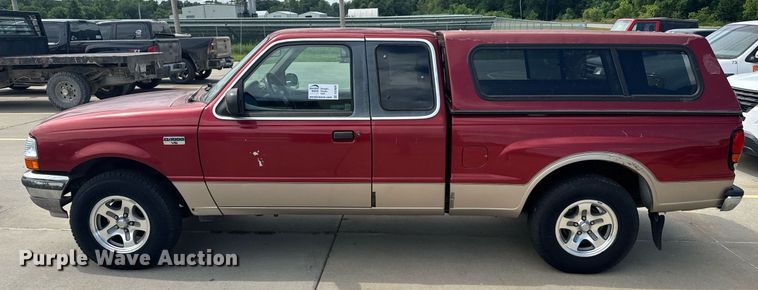 image for item DU7829 1998 Mazda B-series B4000 Ext. Cab pickup truck