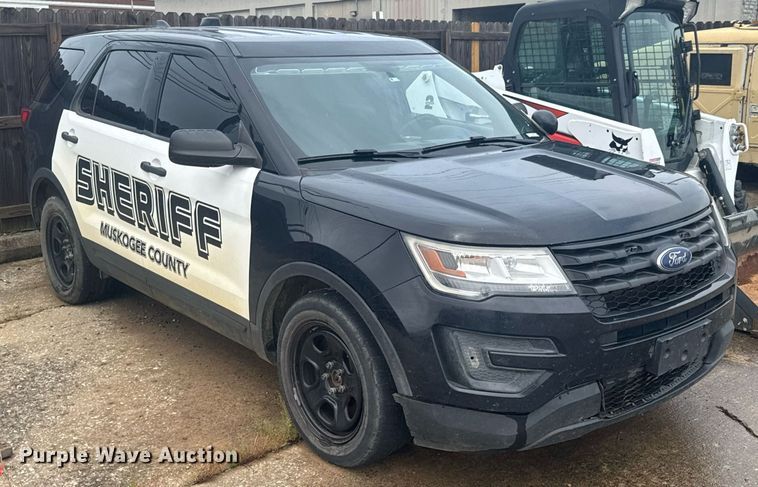 image for item DU9831 2018 Ford Explorer Police Interceptor SUV