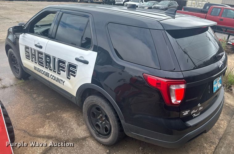 image for item DU9831 2018 Ford Explorer Police Interceptor SUV