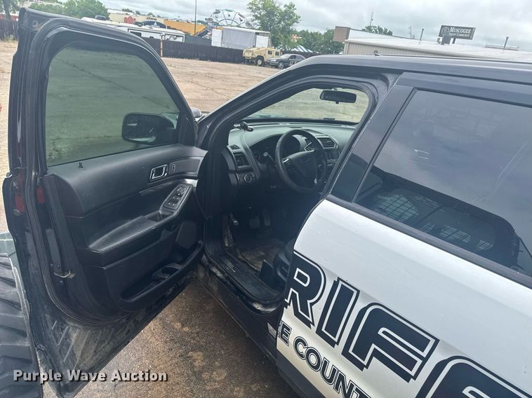 image for item DU9831 2018 Ford Explorer Police Interceptor SUV