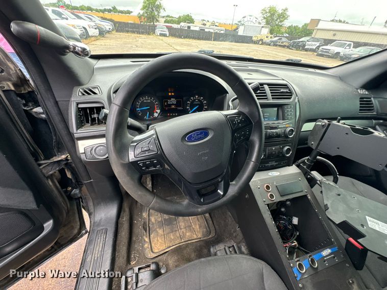 image for item DU9831 2018 Ford Explorer Police Interceptor SUV