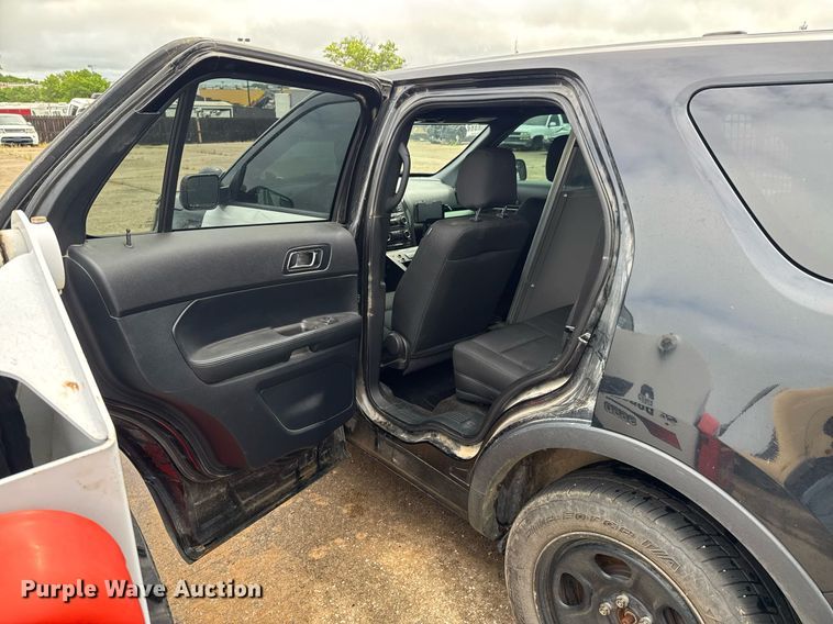 image for item DU9831 2018 Ford Explorer Police Interceptor SUV