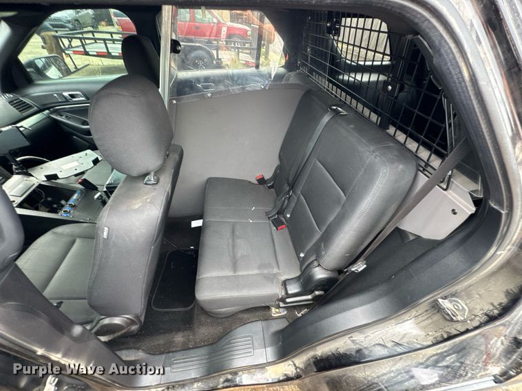 image for item DU9831 2018 Ford Explorer Police Interceptor SUV
